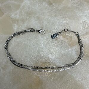 Pura Vida Multi-Strand Dainty Silver-Tone Bracelet